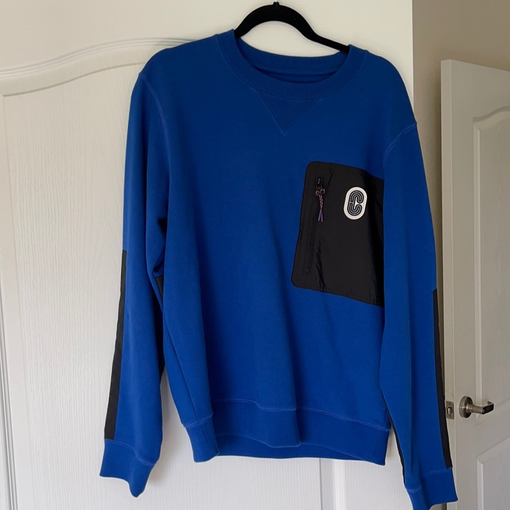 COACH "NEW YORK" ROYAL BLUE SWEATER
